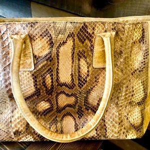 Snakeskin Handbag